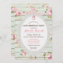 Search for shabby birthday invitations Wood