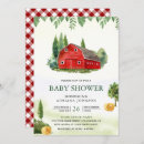 Search for rustic farm baby shower invitations Gender neutral