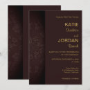 Search for mahogany invitations Elegant