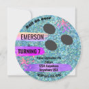 Search for bowling ball birthday invitations Glow