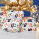 Search for unique holiday wrapping paper Colourful