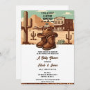 Search for cowboy boots baby shower invitations Rustic