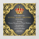 Search for red prince baby shower invitations Royal