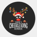 Search for cheerleading stickers Xmas online