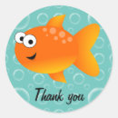 Search for smiling fish stickers Goldfish
