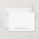 Search for chic note cards Calligraphy