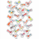 Search for colourful birds stickers Wildlife