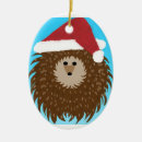 Search for hedgehog christmas tree decorations Winter