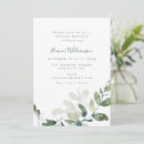 Search for eucalyptus bridal brunch invitations Greenery