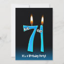 Search for 71st birthday invitations Funny