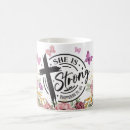 Search for she is strong mugs Faith