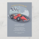 Search for chequered flag birthday invitations Speed