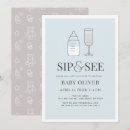 Search for baby bottle invitations Modern