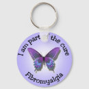 Search for fibro rounded key rings Butterfly