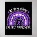 Search for leopard purple posters Epilepsy