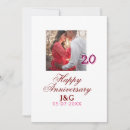 Search for 20 year anniversary invitations 10 20 30 40