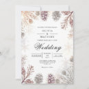 Search for pinecone wedding invitations Botanical