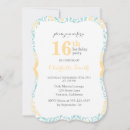 Search for pattern birthday invitations Floral