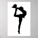 Search for gymnastics posters Silhouette