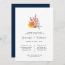Search for starfish rehearsal dinner invitations Nautical