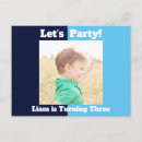 Search for toddler boy birthday invitations Modern