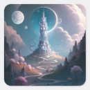 Search for fantasy landscape stickers Whimsical