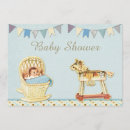 Search for vintage toy invitations Rocking horse