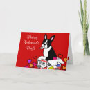 Search for boston terrier valentines day cards Cute