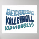 Search for funny volleyball posters Sports