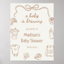 Search for coffee signs A baby is brewing