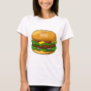 Search for beef patty tshirts Hamburger