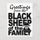Search for black sheep postcards Different