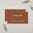 Search for leather textures business cards Stylish