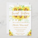 Search for sunflower sweet 16 invitations Watercolor