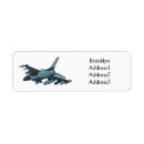 Search for fighter return address labels Aviation