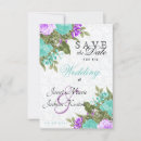 Search for purple and teal save the dates Trendy