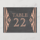 Search for table numbers postcards Modern