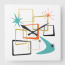 Search for 50s clocks Mid century modern
