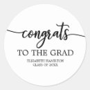 Search for congrats grad stickers Simple