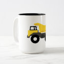 Search for dumped mugs Construction trucks