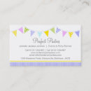 Search for birthday party planning business cards Colourful