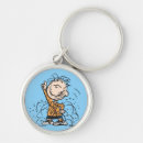 Search for brother rounded key rings Charlie brown
