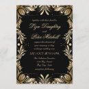 Search for brush wedding invitations Black
