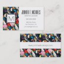 Search for exotic bird business cards Animal