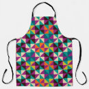 Search for geometric design aprons Triangle