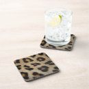 Search for animal print coasters Leopard