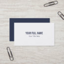 Search for blue and white business cards Masculine