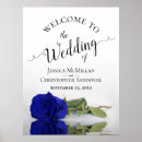 Search for royal blue wedding signs Welcome