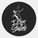 Search for badminton team stickers Old smash hand