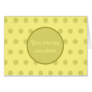 Search for you are my sunshine cards Yellow